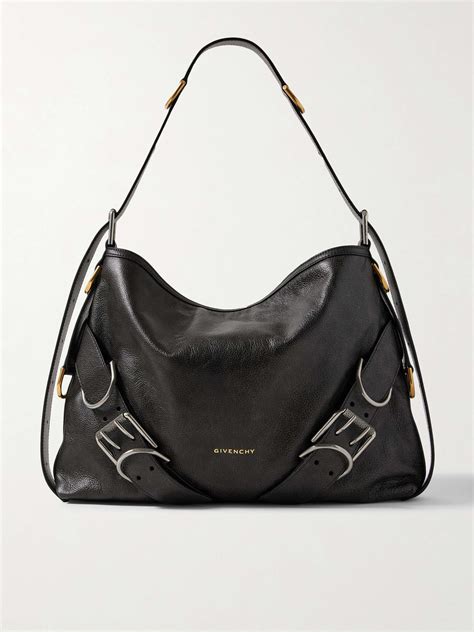 givenchy slouchy shoulder bag|GIVENCHY Voyou Boyfriend medium crinkled.